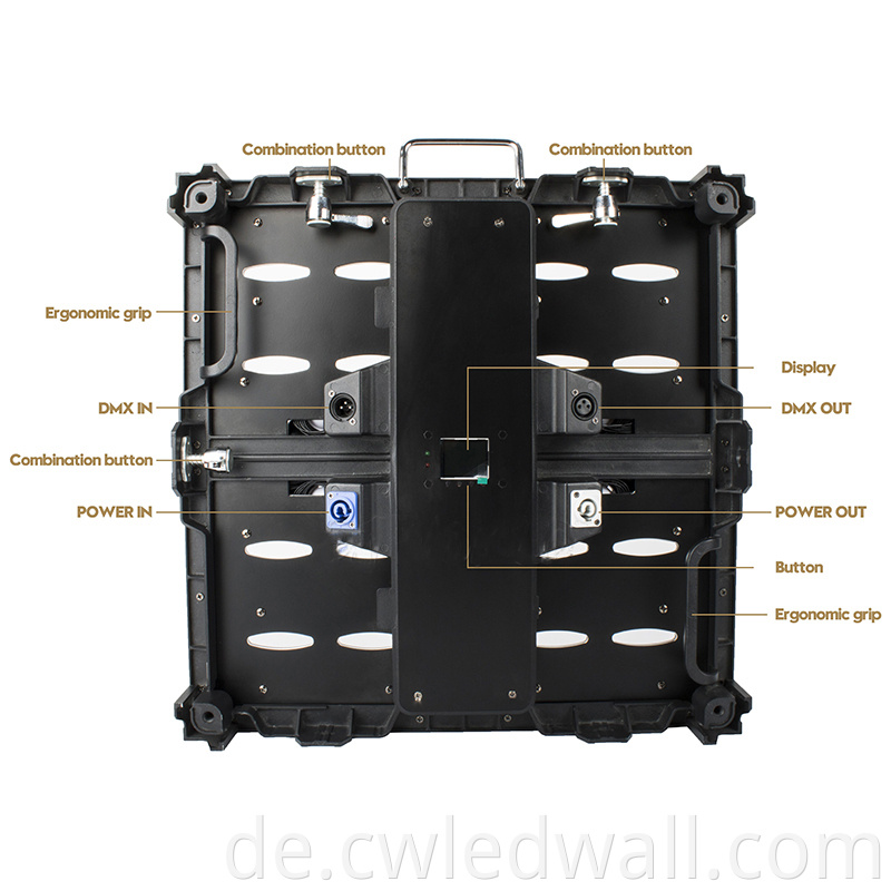 36*3w led matrix stage